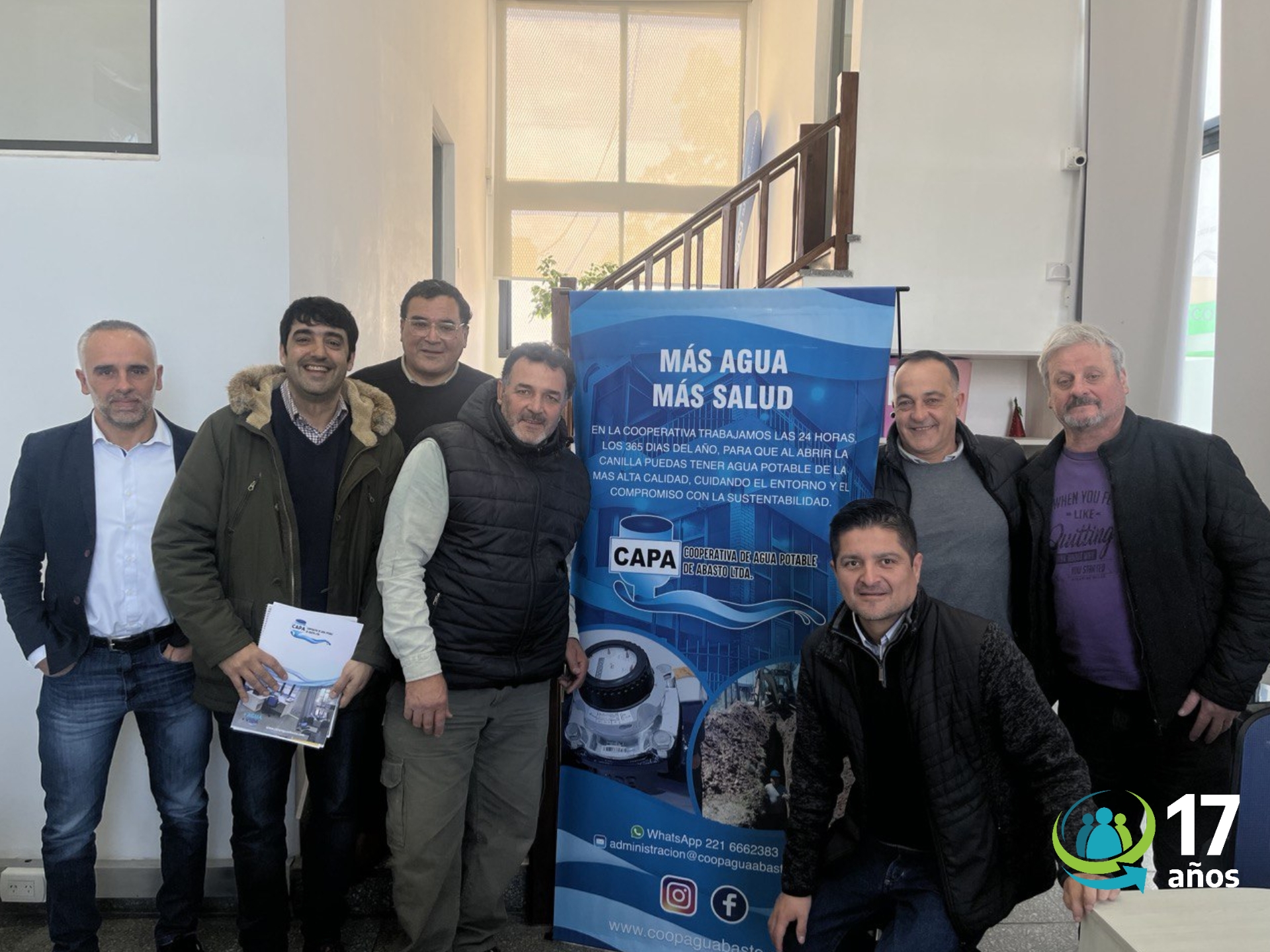 FUERZA SOLIDARIA VISITÓ LA COOPERATIVA DE PROVISIÓN DE SERVICIO DE AGUA POTABLE CAPA